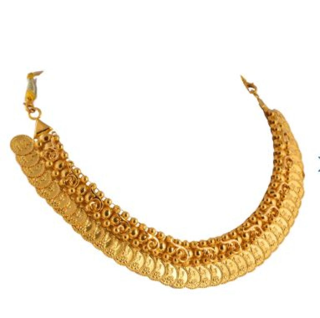 The Regal Grace Bangle  Gold Finish