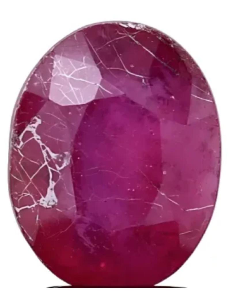 3.88 Carat Heat-Treated Natural Ruby Gemstone