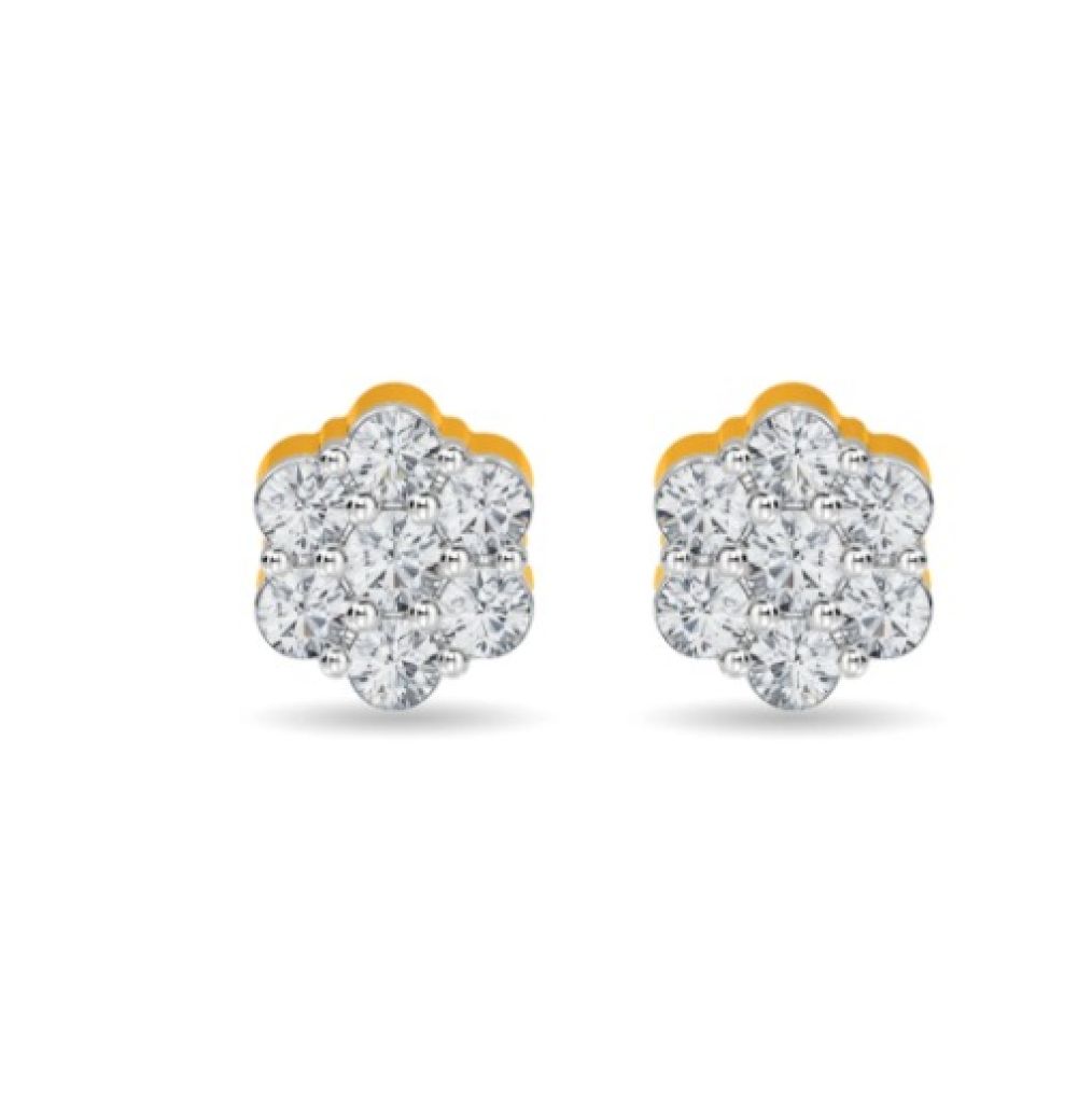 Elegant Maliya Gold Earrings with Intricate Design