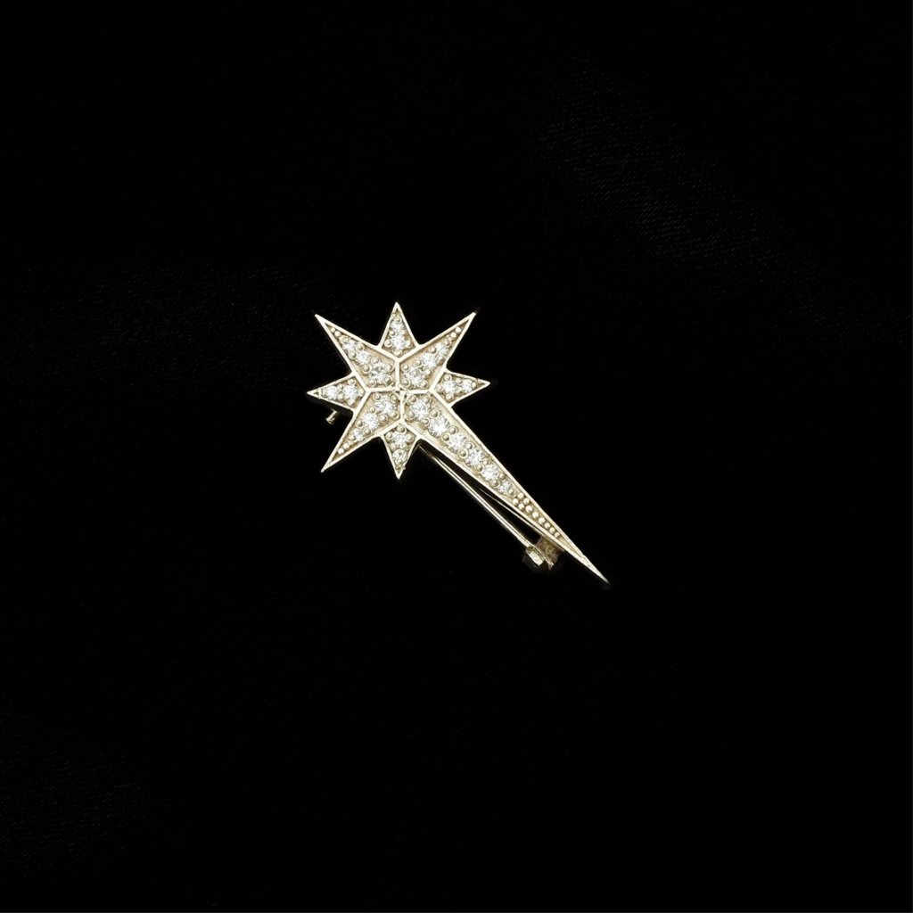 Sparkling Star Brooch