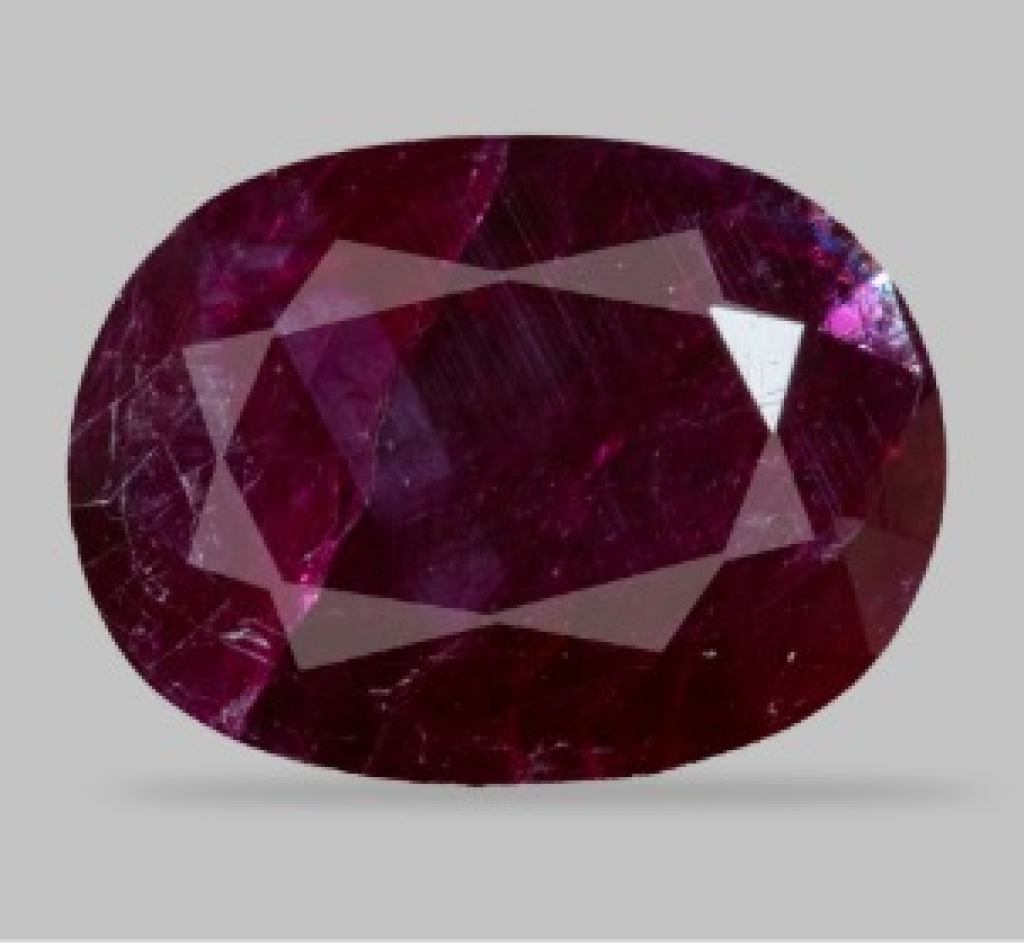 Madagascar Majesty – 4.16 ct Oval Ruby