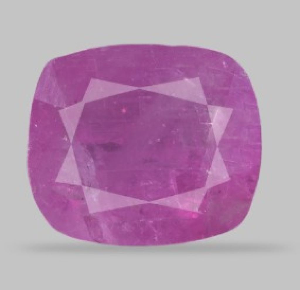 Burma Elegance – 4.81 ct Cushion Ruby