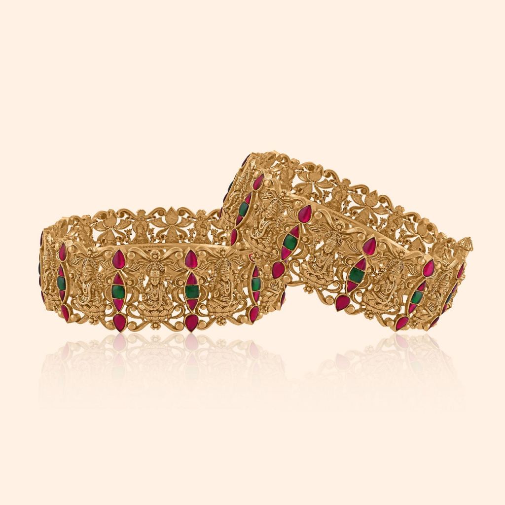 Lakshmi Vandana Gold Bangle